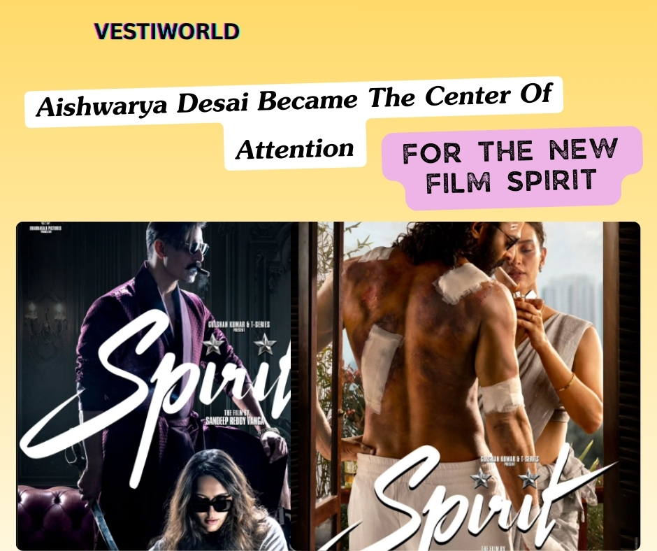 Aishwarya Desai and Vivek Oberoi Seen on Sandeep Reddy Vanga's New Film Spirit