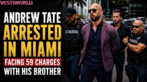 Andrew Tate Arrested In Miami Facing 59 Charges With His Brother