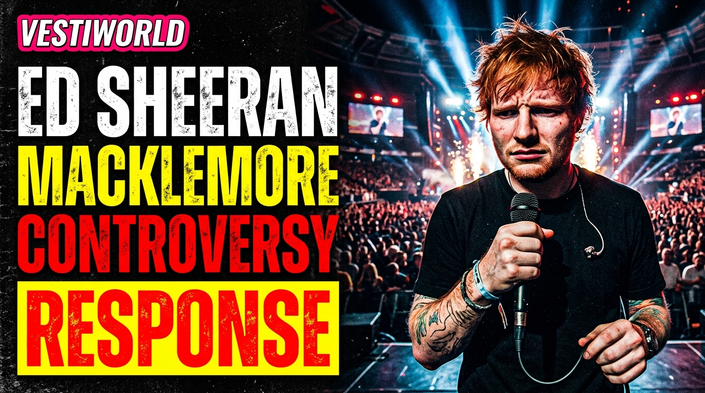 Ed Sheeran Macklemore Controversy Response
