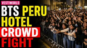 BTS Peru Hotel Crowd Fight